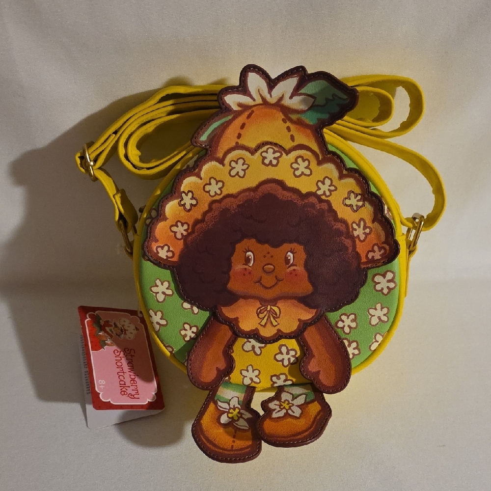 Loungefly Strawberry Shortcake Orange Blossom Crossbody Bag. NWT.